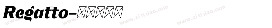 Regatto字体转换