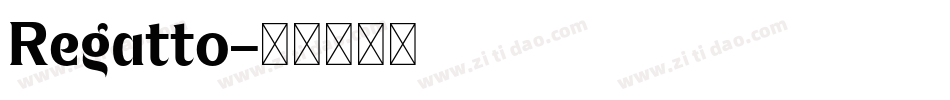 Regatto字体转换