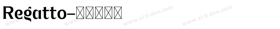 Regatto字体转换