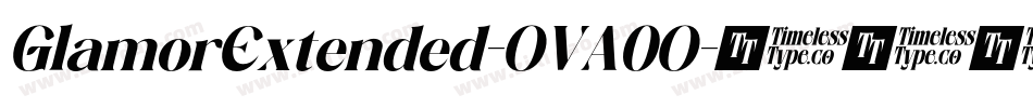 GlamorExtended-OVA0O字体转换