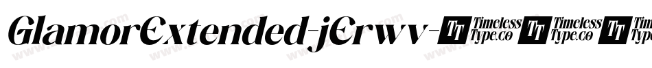 GlamorExtended-jErwv字体转换