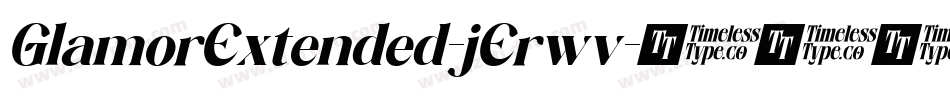 GlamorExtended-jErwv字体转换