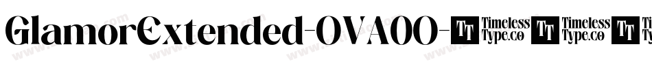 GlamorExtended-OVA0O字体转换