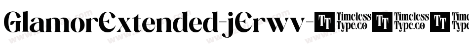 GlamorExtended-jErwv字体转换