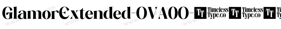 GlamorExtended-OVA0O字体转换