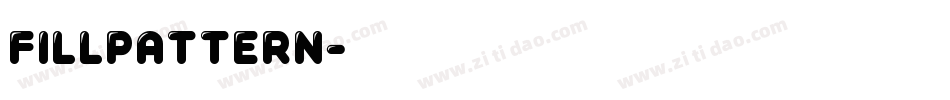 Fillpattern字体转换