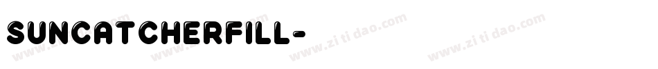 SuncatcherFill字体转换
