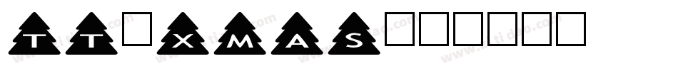 TT-XMAS字体转换