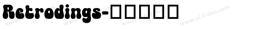 Retrodings字体转换