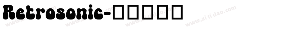 Retrosonic字体转换