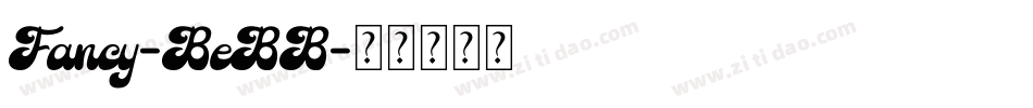 Fancy-BeBB字体转换