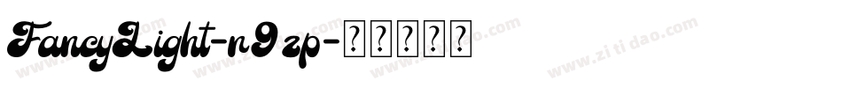 FancyLight-r9zp字体转换