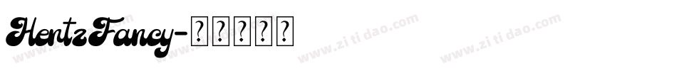 HertzFancy字体转换
