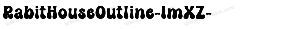 RabitHouseOutline-lmXZ字体转换