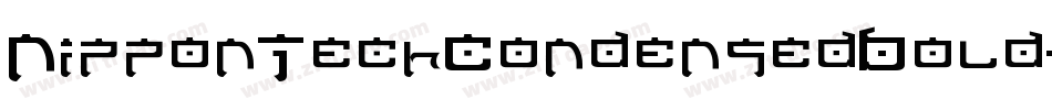 NipponTechCondensedBold-wOvw字体转换