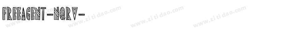 FreeAgent-nqrV字体转换