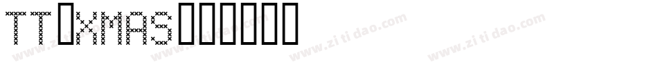 TT-XMAS字体转换