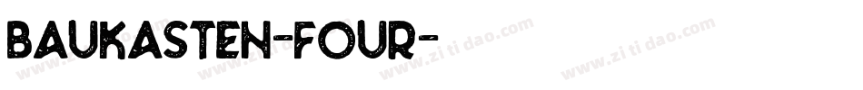 Baukasten-Four字体转换