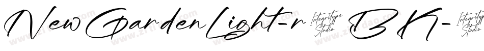 NewGardenLight-r0BK字体转换