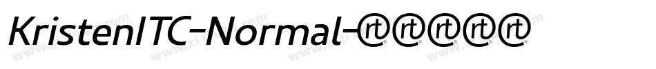 KristenITC-Normal字体转换 KristenITC-Normal字体转换