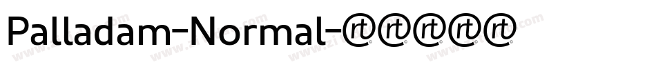 Palladam-Normal字体转换