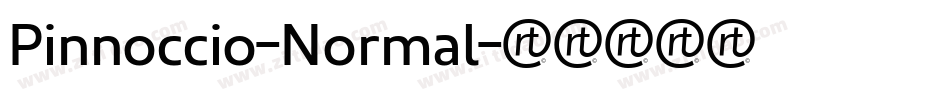 Pinnoccio-Normal字体转换 Pinnoccio-Normal字体转换