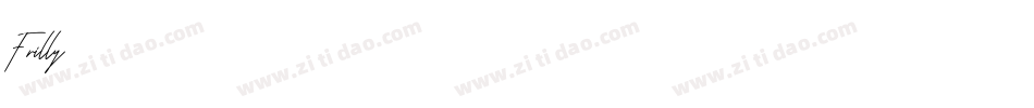 Frilly字体转换
