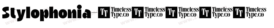 Stylophonia字体转换