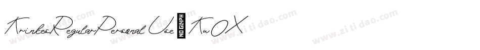 KrinkesRegularPersonalUse-Kw0X字体转换