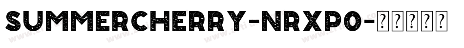 SummerCherry-nRxP0字体转换
