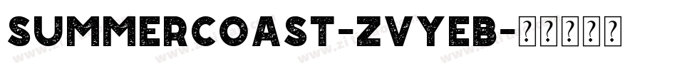 SummerCoast-ZVyEB字体转换