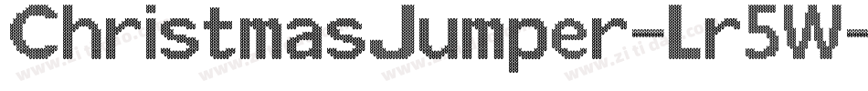 ChristmasJumper-Lr5W字体转换