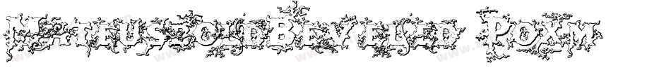 MateusboldBeveled-Poxm字体转换