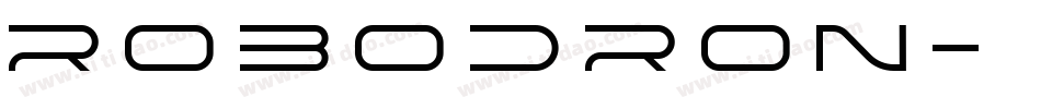 Robodron字体转换