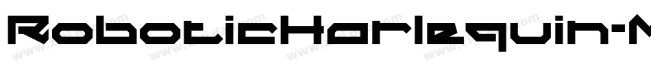 RoboticHarlequin-MRBx字体转换
