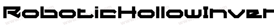 RoboticHollowInverse-0WWyv字体转换
