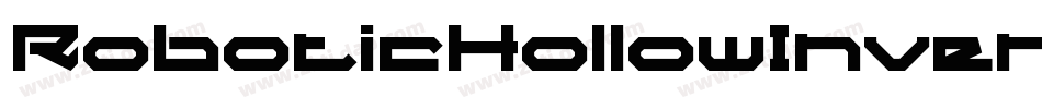 RoboticHollowInverse-0WWyv字体转换