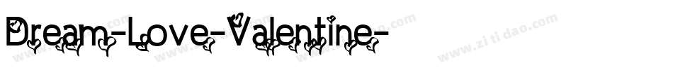 Dream-Love-Valentine字体转换