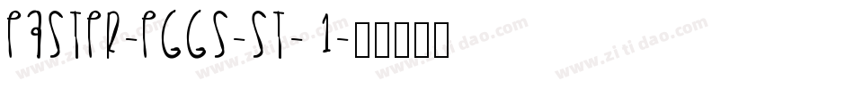 Easter-eggs-ST-1字体转换