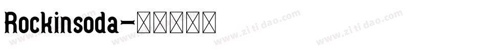 Rockinsoda字体转换