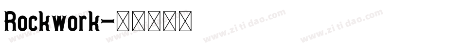Rockwork字体转换