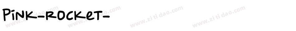 Pink-Rocket字体转换