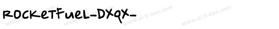 RocketFuel-dxqx字体转换