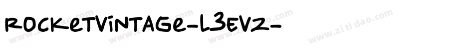 RocketVintage-L3EVZ字体转换