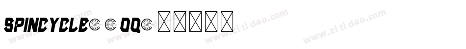 SpinCycle-6oq字体转换