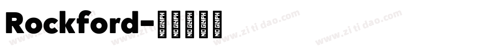 Rockford字体转换