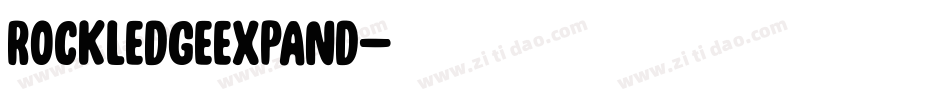 rockledgeexpand字体转换