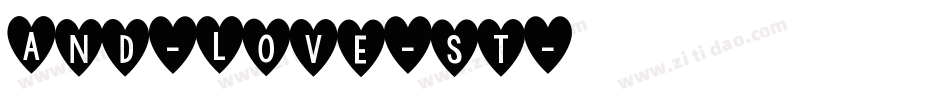 And-Love-st字体转换