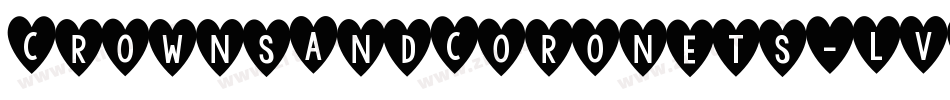 CrownsAndCoronets-LVEW字体转换