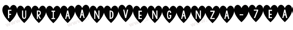 FuriaAndVenganza-7EAE字体转换